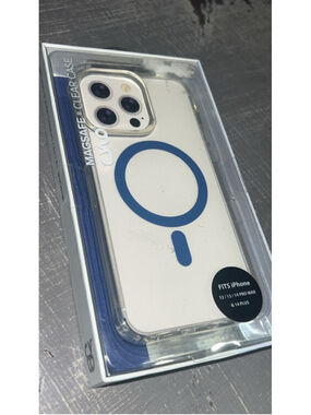 Unisex CYLO Clear MagSafe iPhone 12/13/14 Pro Max & 14 Plus Case